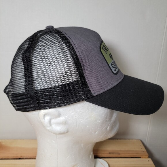Tractor Supply Co Trucker Hat Black & Grey Classic Logo Snap Back - Picture 3 of 9